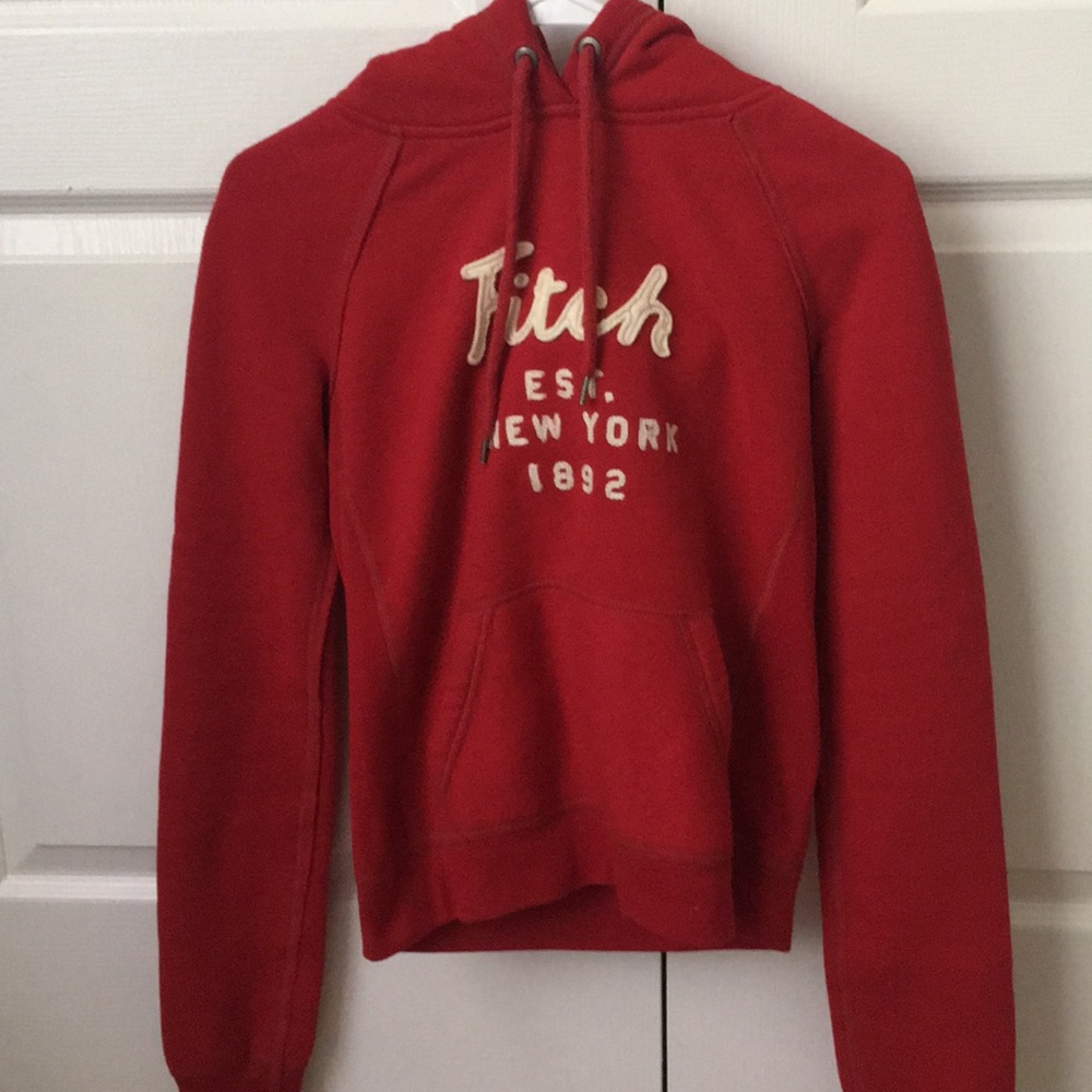 Red hoodie